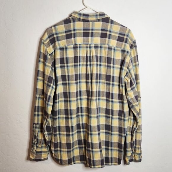Lucky Brand Men's Long Sleeve Flannel Button-down Size Large - Picture 4 of 4